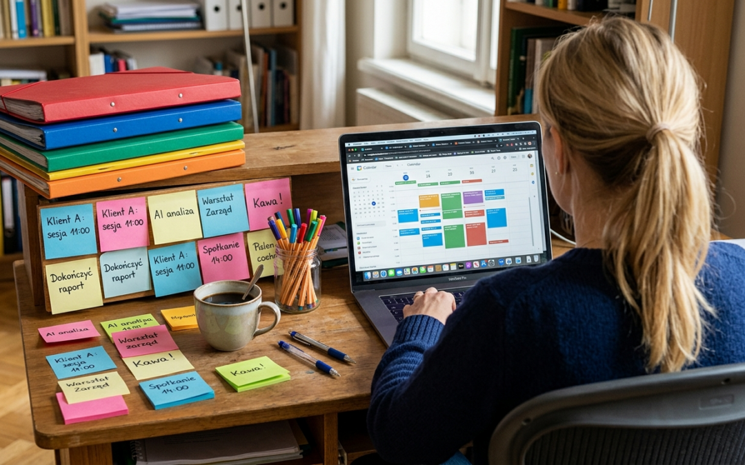 Tak naprawdę wygląda moja praca, gdy nie robię ładnych zdjęć z sali szkoleniowej.